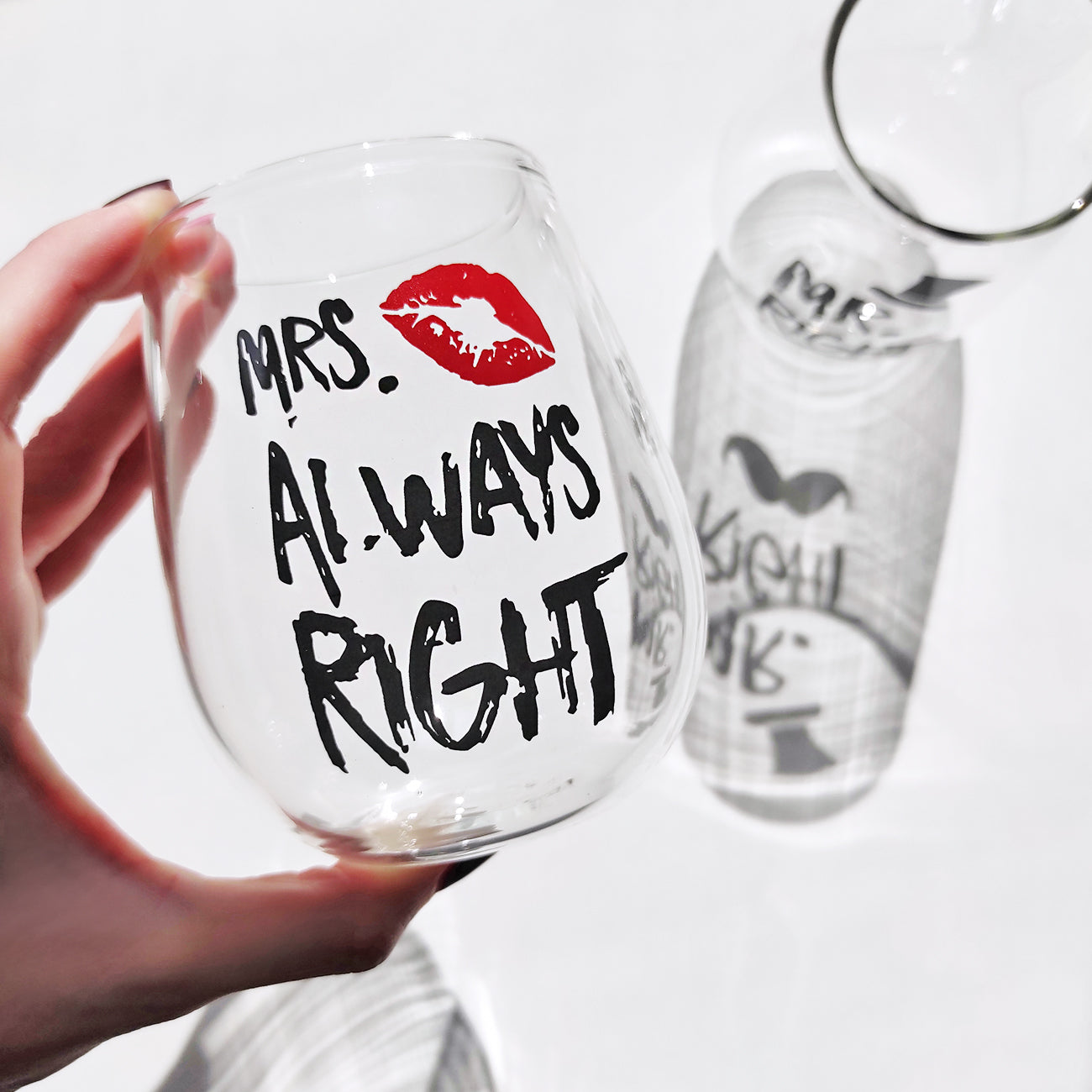 Mr and Mrs Always Right Mugs