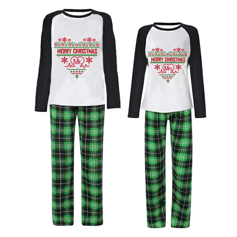 First christmas married online pajamas