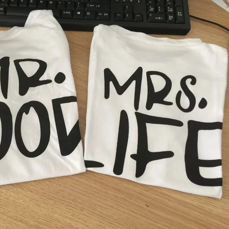 Mrs and Mr Good Life Shirt