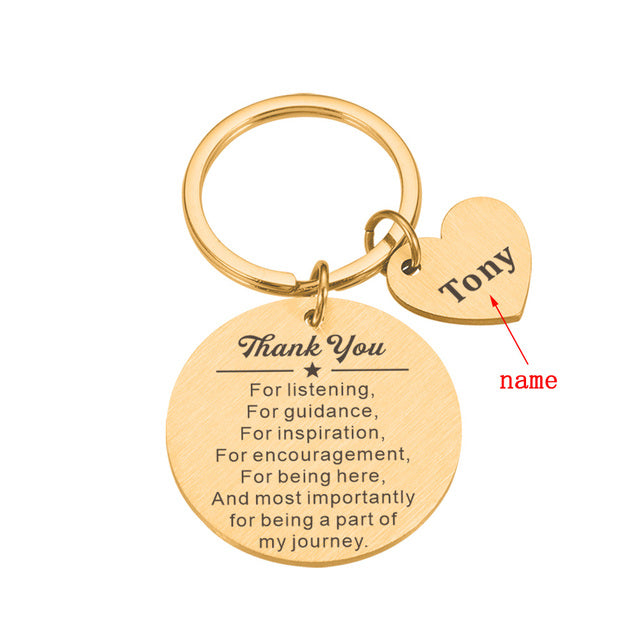 Name Keychain for Couple