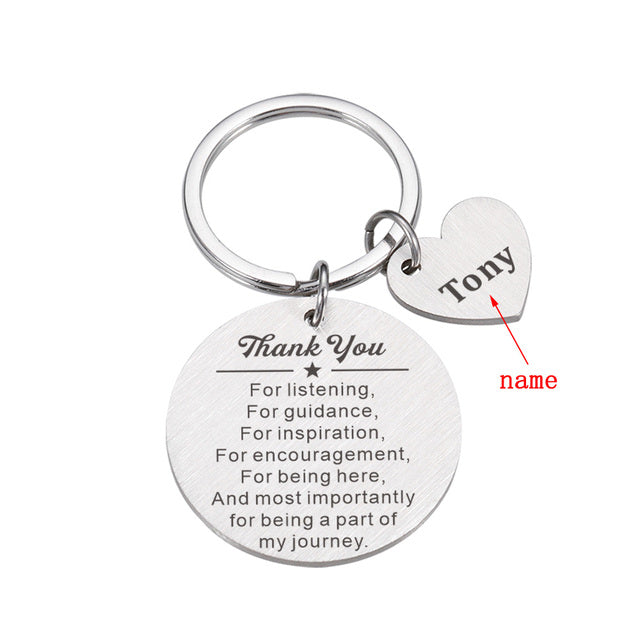 Name Keychain for Couple