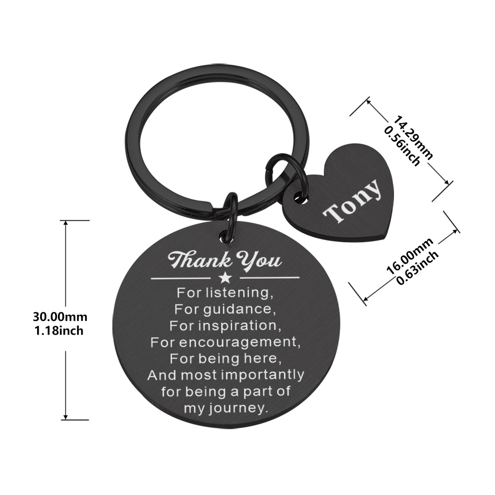 Name Keychain for Couple