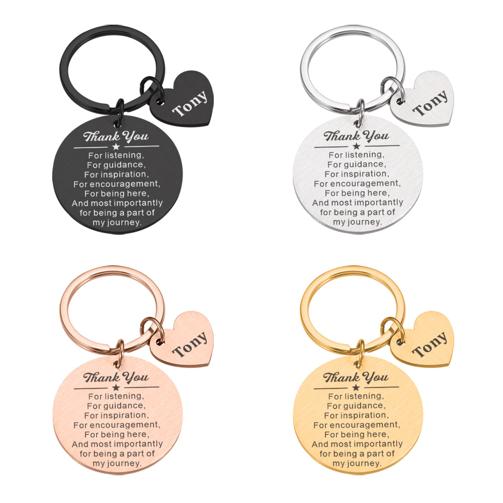 Name Keychain for Couple
