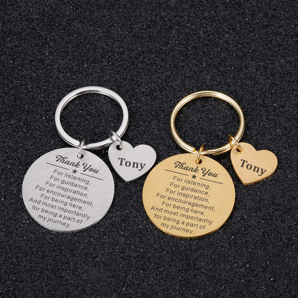 Name Keychain for Couple