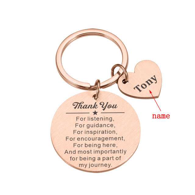 Name Keychain for Couple