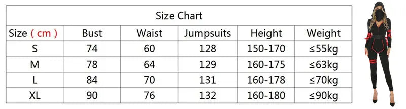 Ninja Costume for Couples