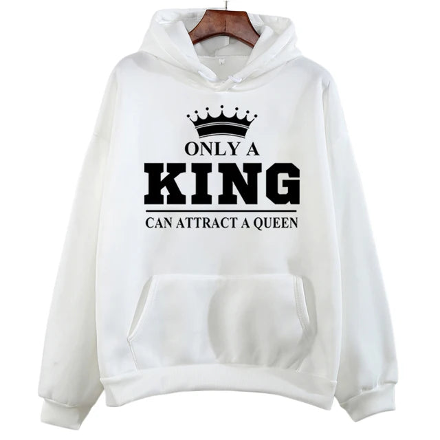 Only a King can Attract a Queen Hoodie