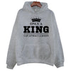 Only a King can Attract a Queen Hoodie