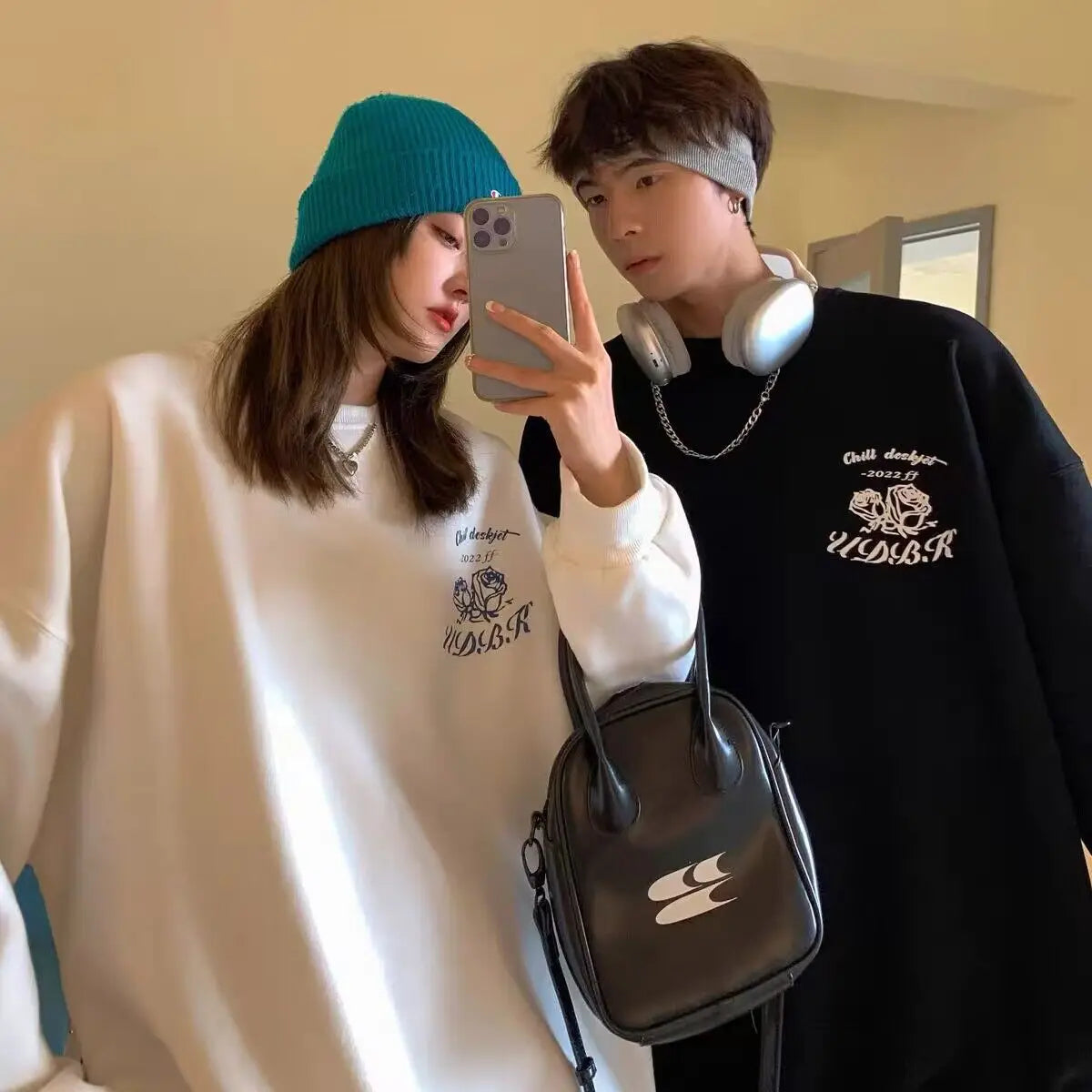 Oversized Matching Sweatshirt