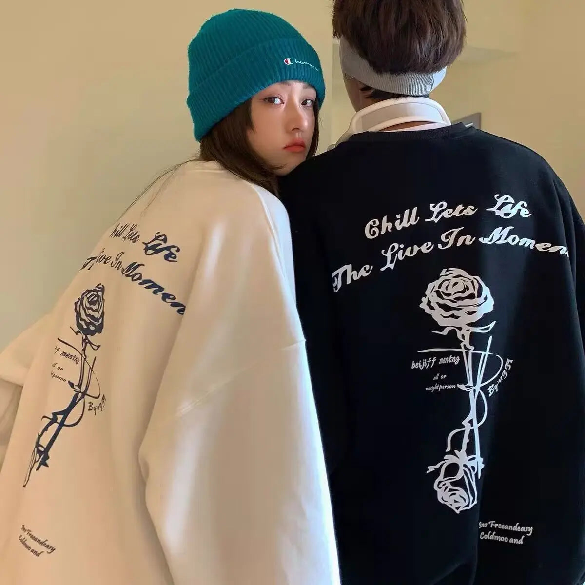 Oversized Matching Sweatshirt