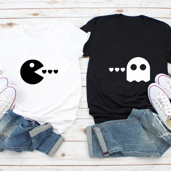 Pacman Funny Couples Shirts | My Couple Goal