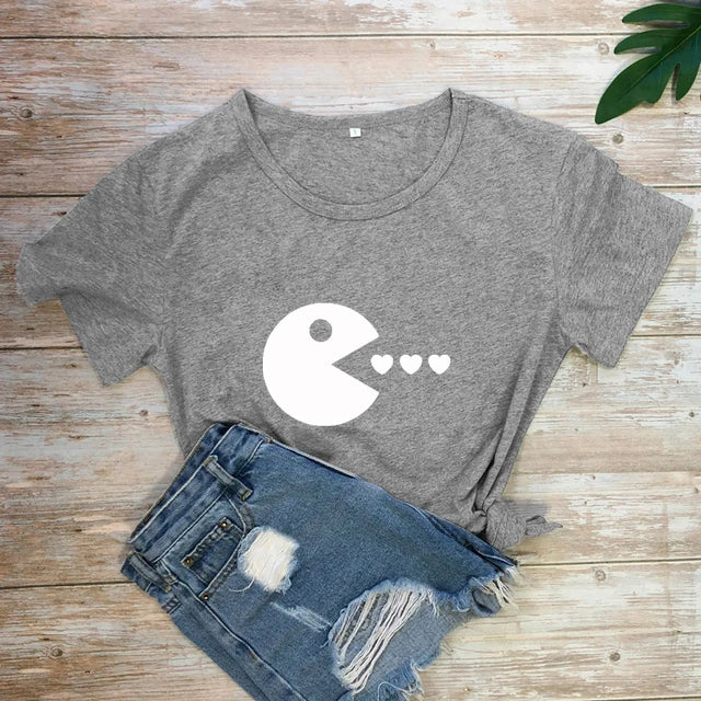 Pacman Funny Couples Shirts