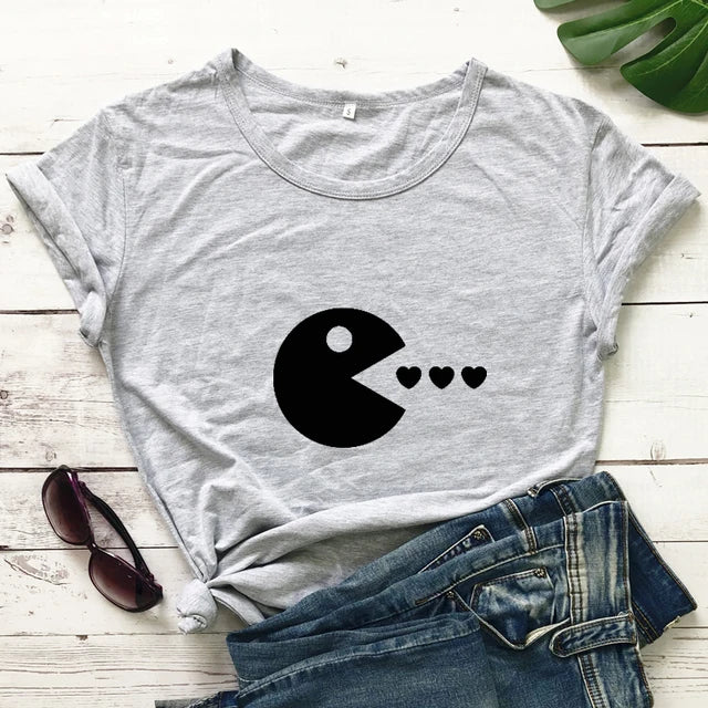 Pacman Funny Couples Shirts