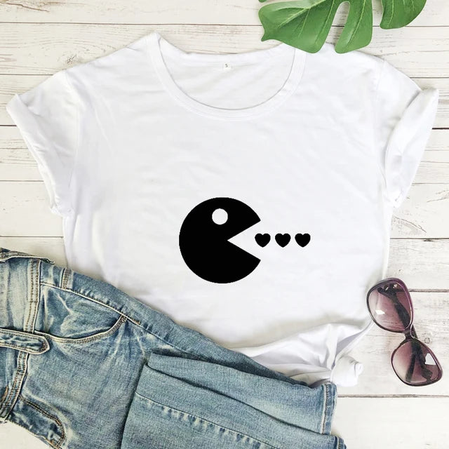 Pacman Funny Couples Shirts