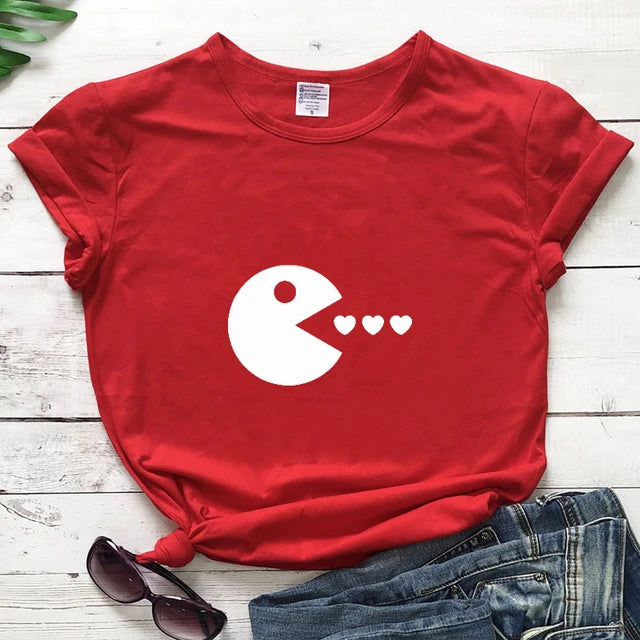 Pacman Funny Couples Shirts