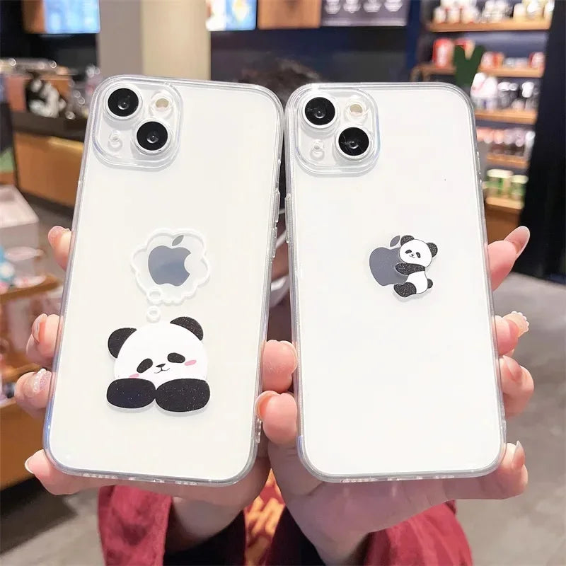 Panda Couple Phone Case