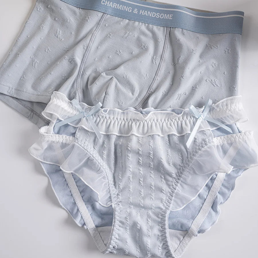 Pastel Matching Couple Underwear