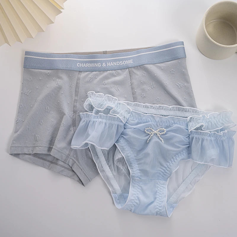 Pastel Matching Couple Underwear