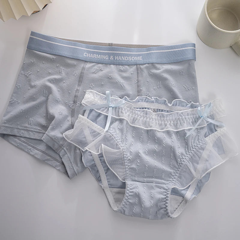 Pastel Matching Couple Underwear