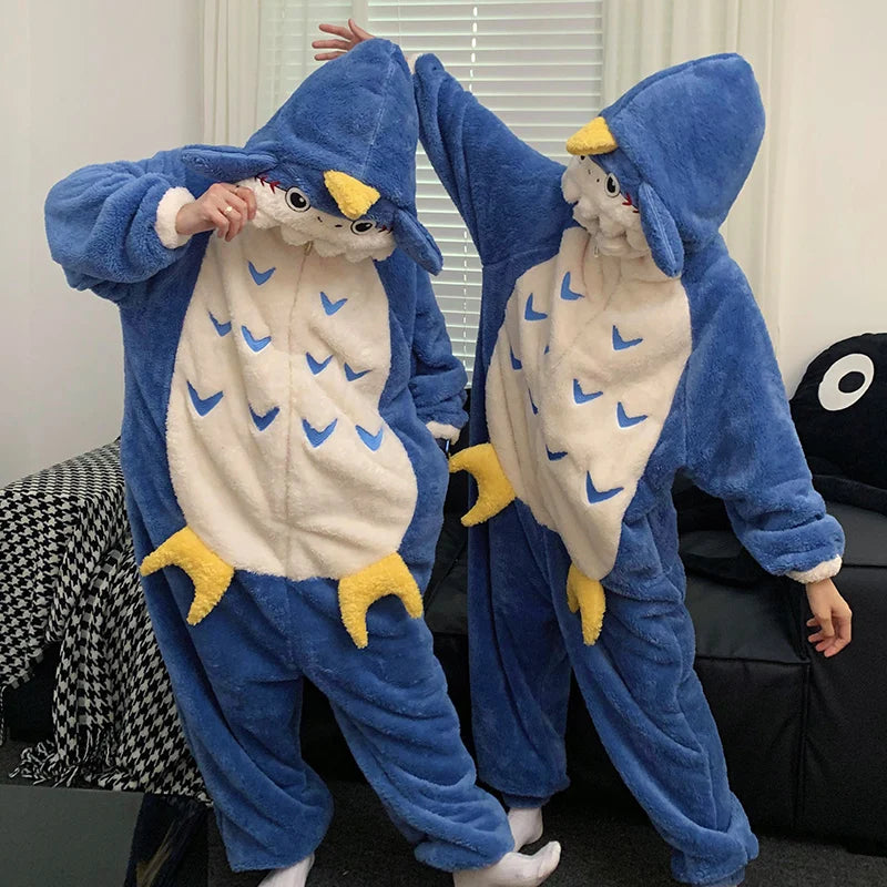 Penguin Onesie for Couple