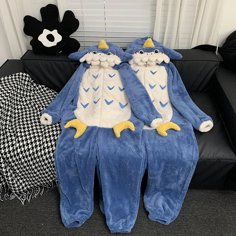 Penguin Onesie for Couple