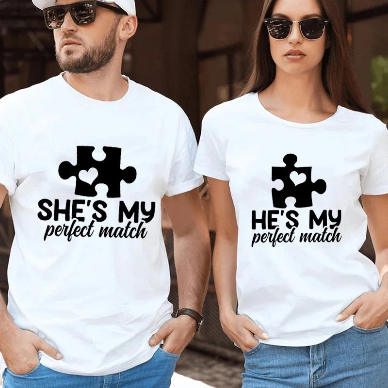 Perfect Match Couple Shirt