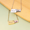 Personalised Love Letter Photo Necklace