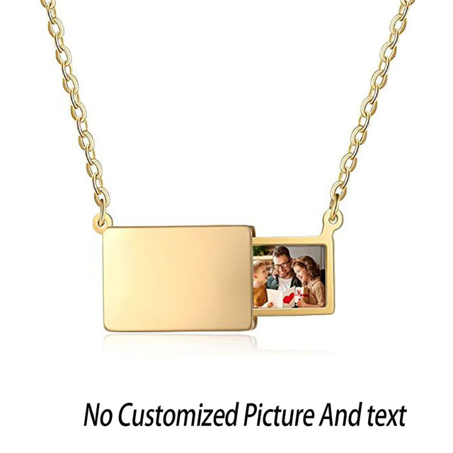 Personalised Love Letter Photo Necklace