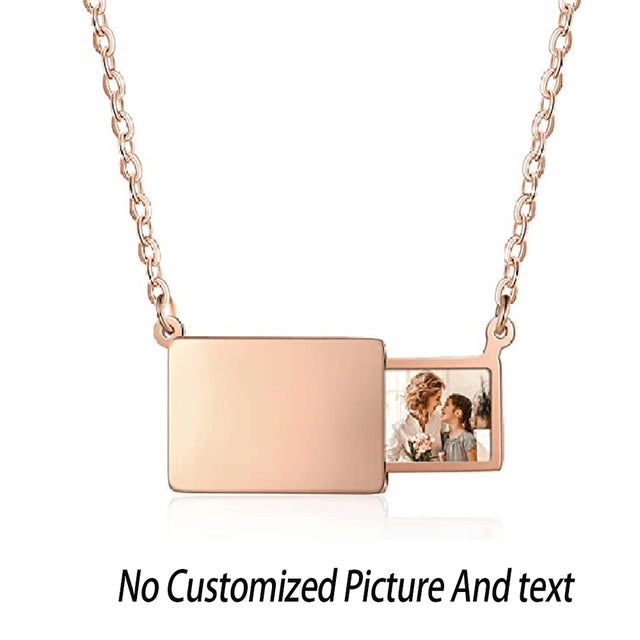 Personalised Love Letter Photo Necklace