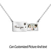Personalised Love Letter Photo Necklace
