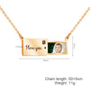 Personalised Love Letter Photo Necklace