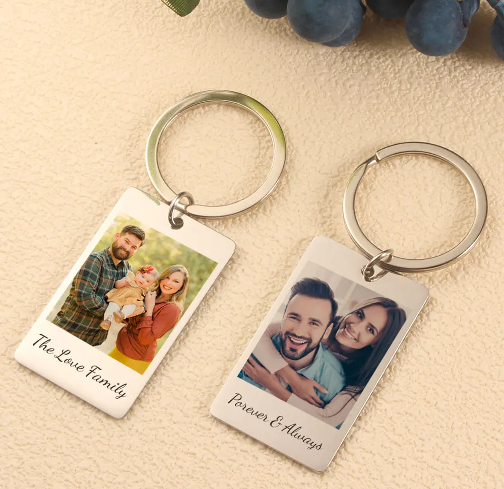 Personalised Photo Keyring