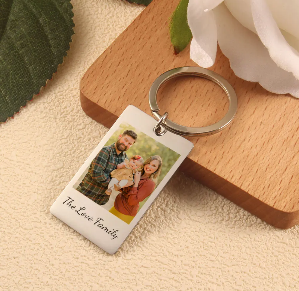 Personalised Photo Keyring