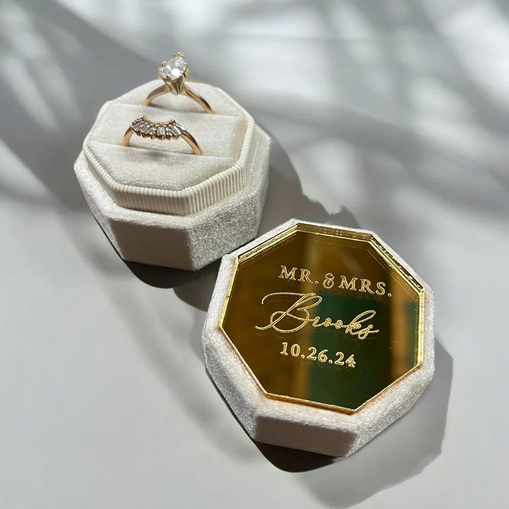 Personalised Ring Box Wedding