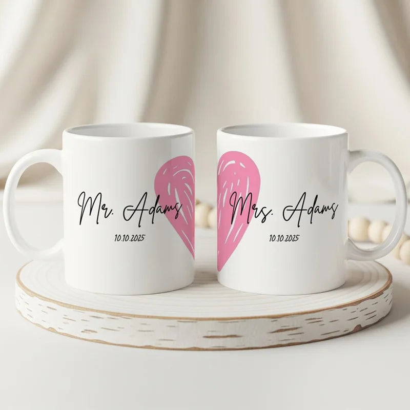 Personalized Couple Mugs