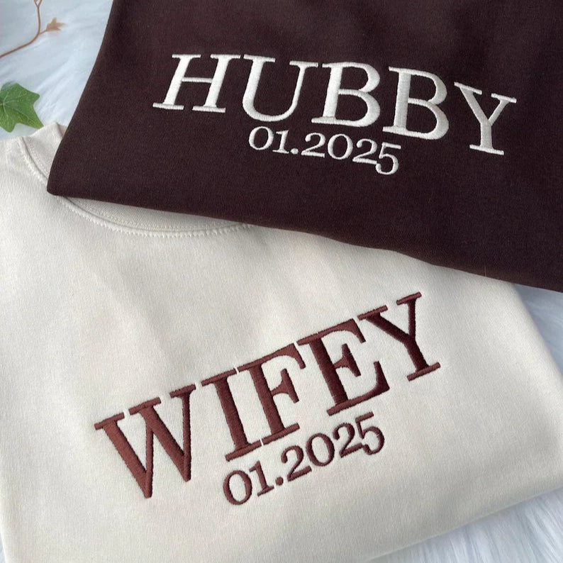 Personalized Couple Sweatshirts