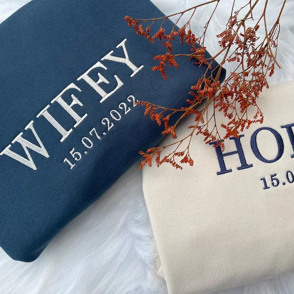 Personalized Couple Sweatshirts