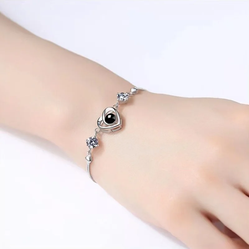 Photo Projection Charm Bracelet