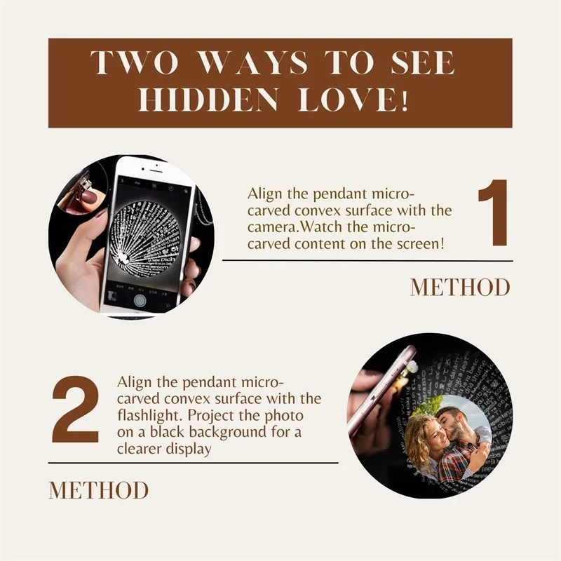 Photo Projection Keychain