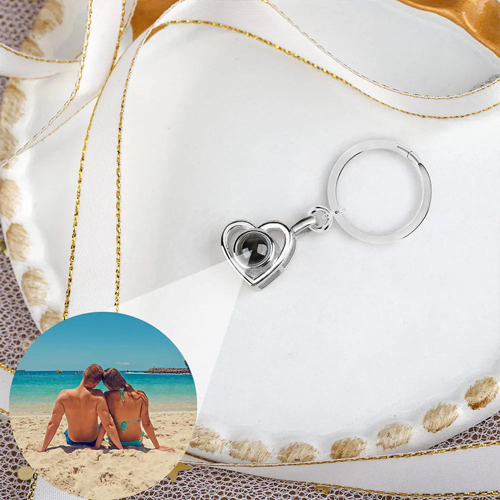 Personalized Photo Projection Keychain