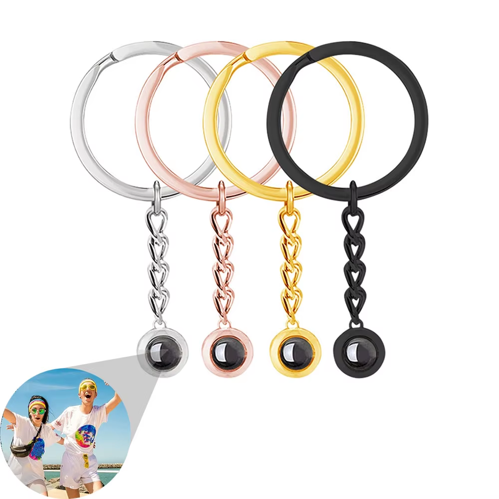 Personalized Photo Projection Keychain