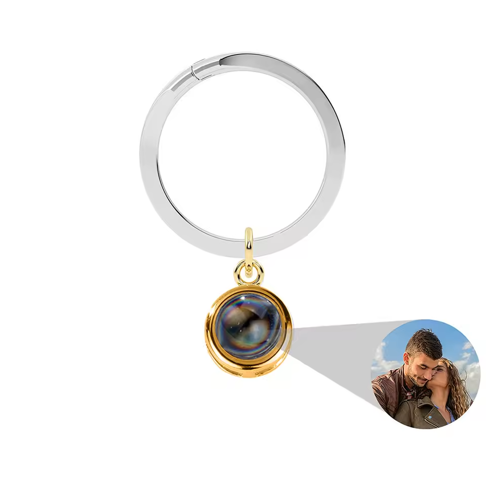 Personalized Photo Projection Keychain