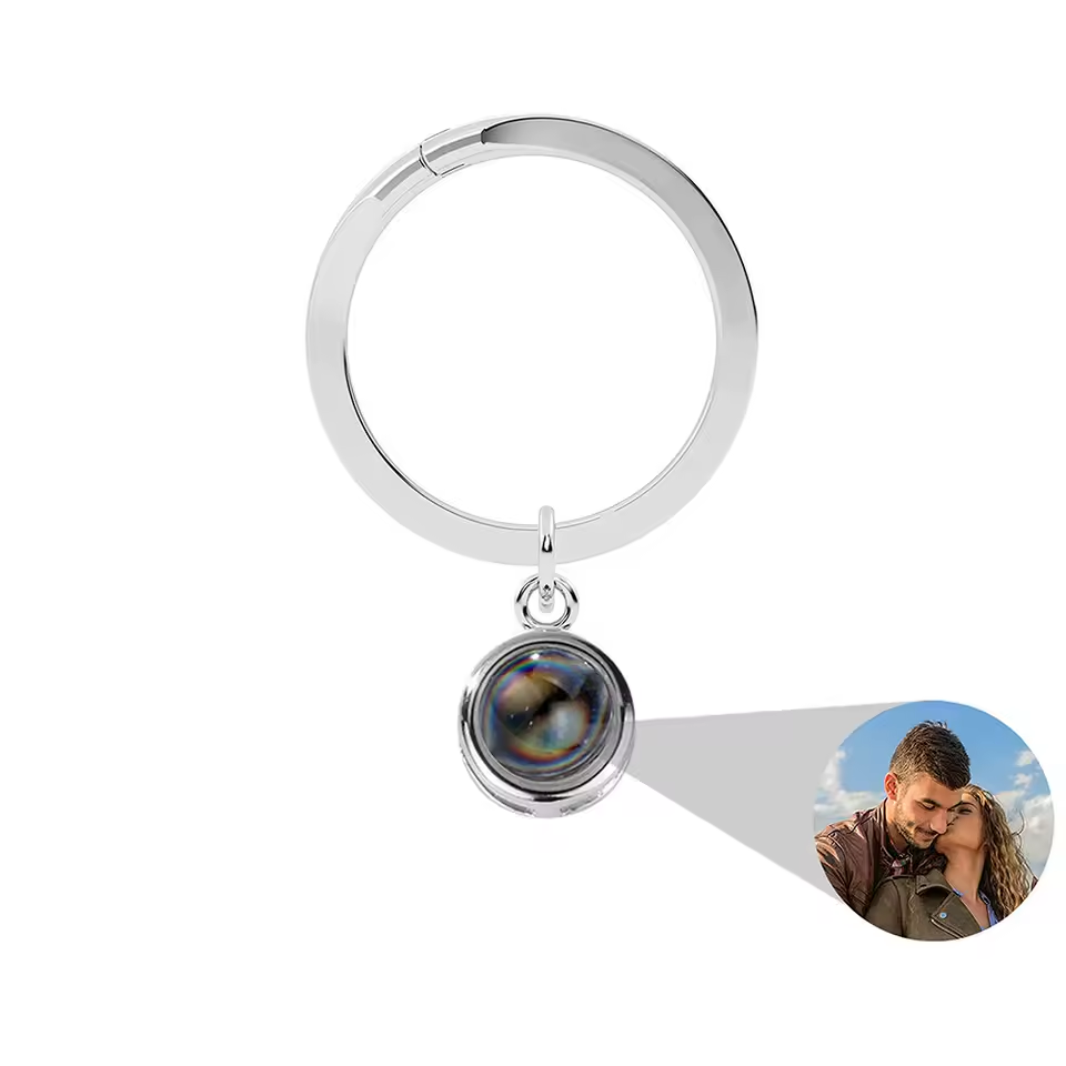 Personalized Photo Projection Keychain
