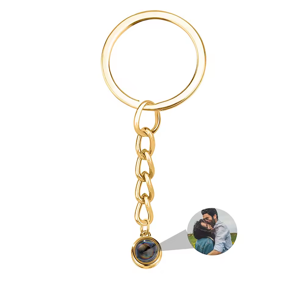 Personalized Photo Projection Keychain