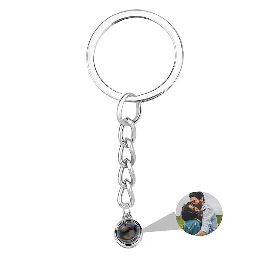 Personalized Photo Projection Keychain