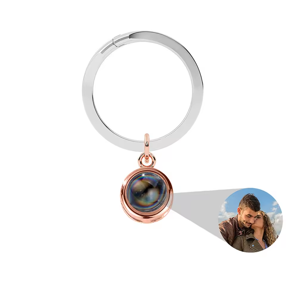 Personalized Photo Projection Keychain