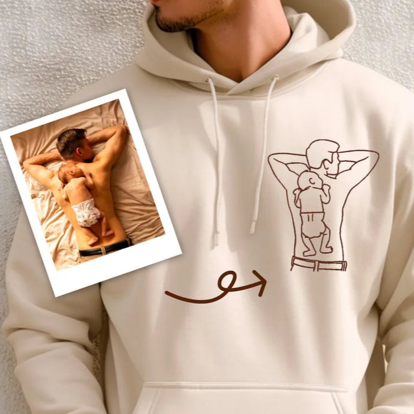 Photo Embroidered Sweatshirt