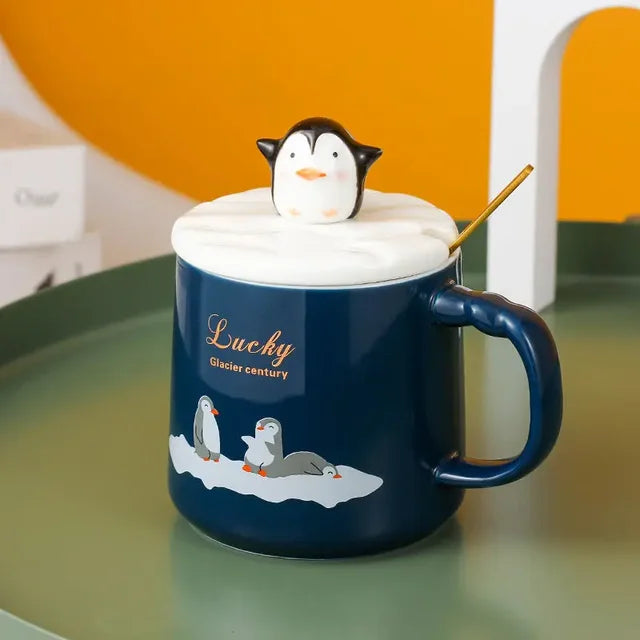 Penguin Couple Mug