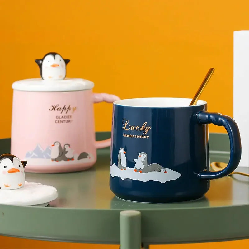 Penguin Couple Mug