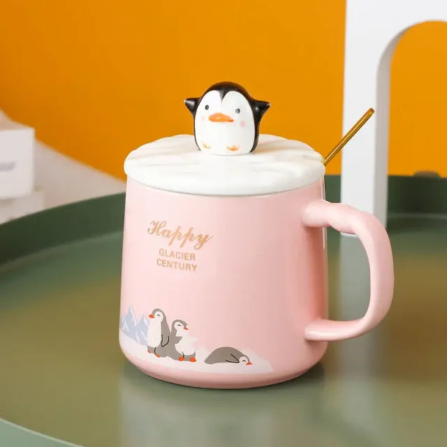 Penguin Couple Mug
